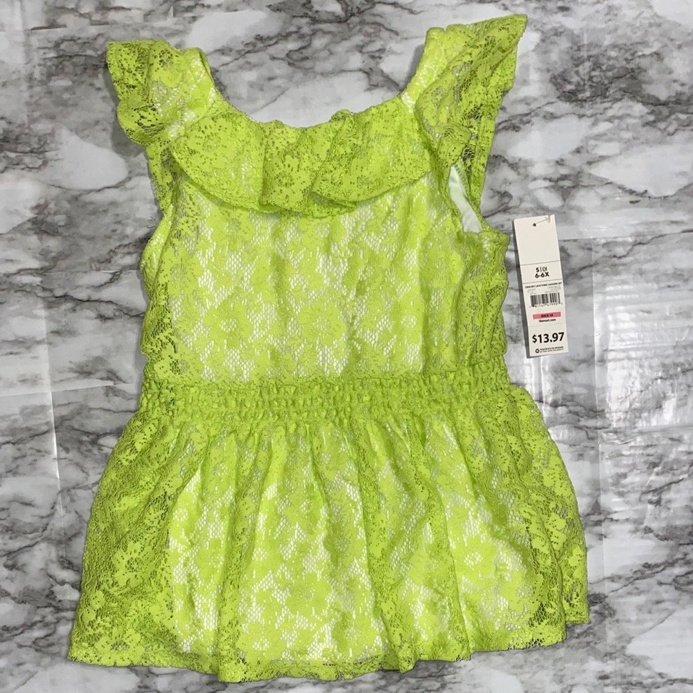 Girls Crochet Tunic (6-6X)